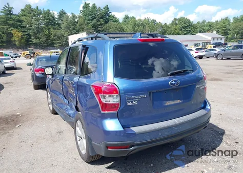 2016 Subaru Forester 2.5I Premium from USA, damaged, VIN JF2SJADC8GH475974